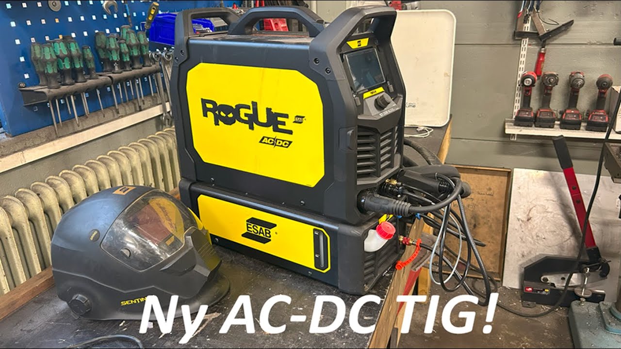 Ny AC/DC TIG Svets! ESAB ROGUE 230A Vattenkyld!