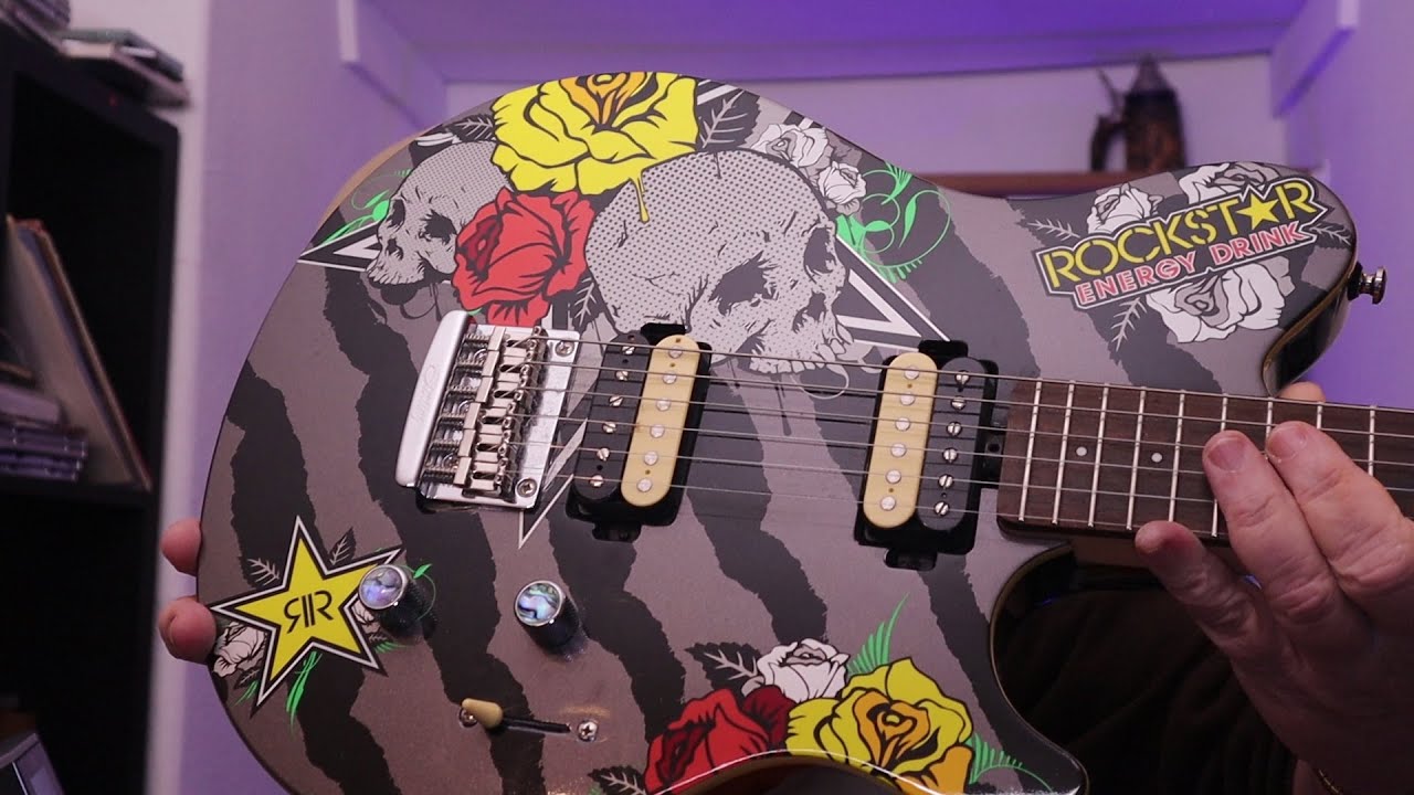 Sterling by MusicMan Rockstar Rockstar Energy Drink.