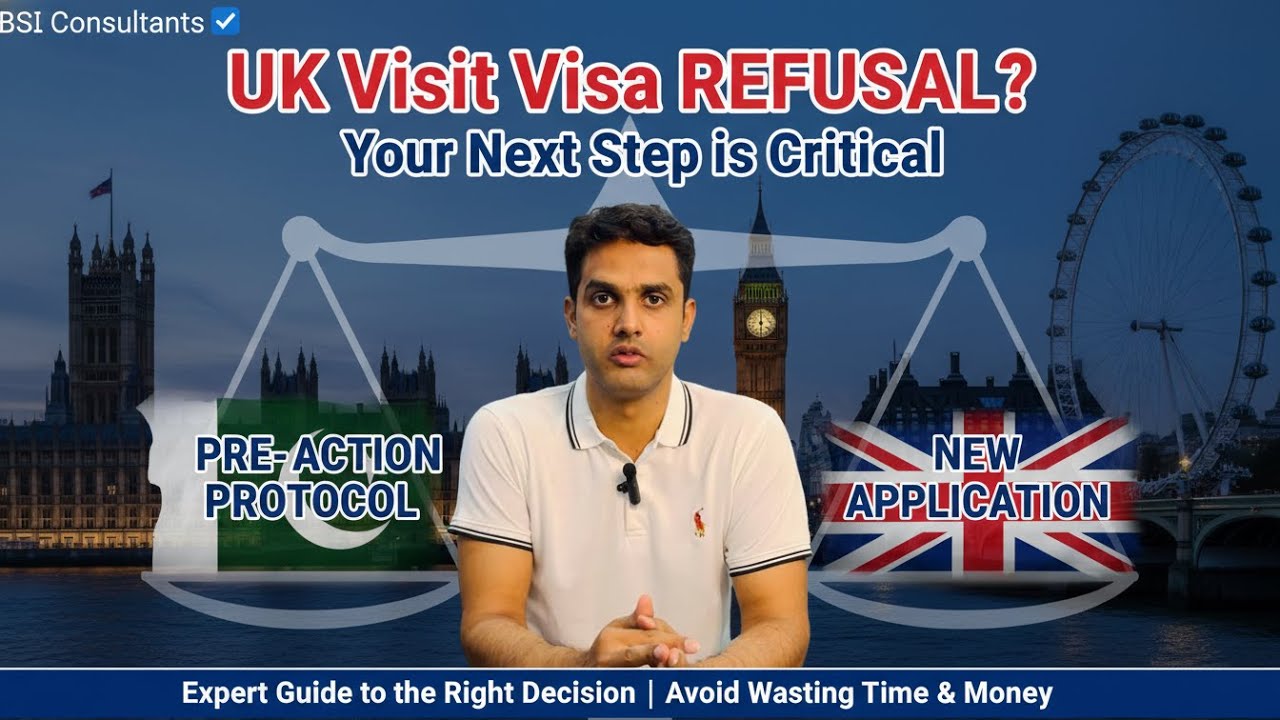 UK Visit Visa Refusal/  Pre Action Protocol or New Application