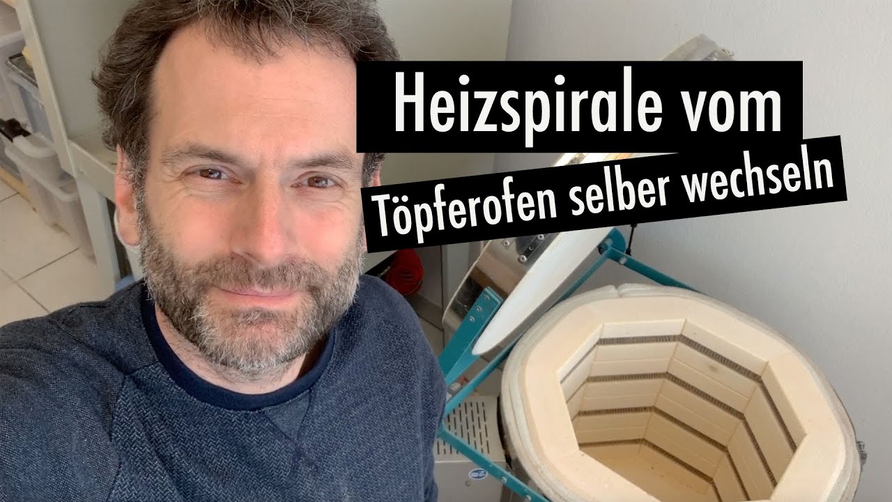 Spirale des Töpferofens selber wechseln   Anleitung