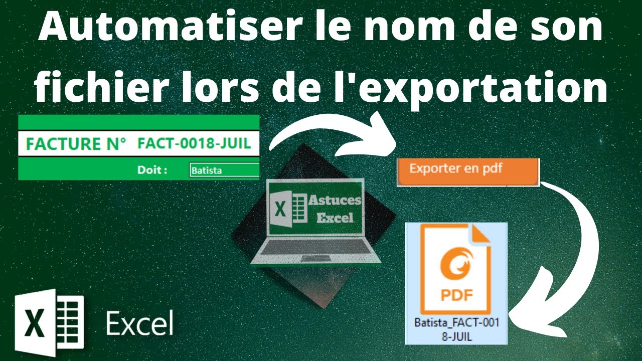 Excel_Vba : Personnaliser le nom de la facture lors de l'export en PDF