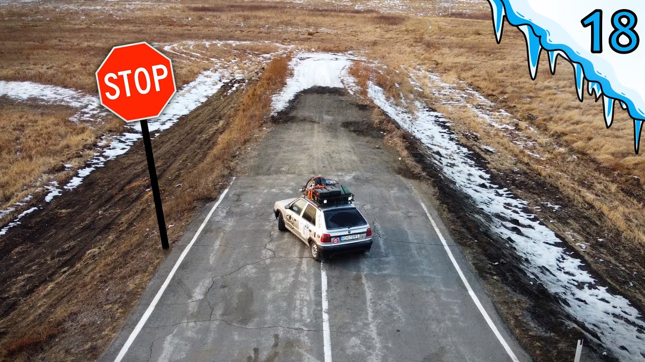 Непростое путешествие со Skoda Felicia из России в Казахстан! (ОЙМЯКОН Часть 18.)