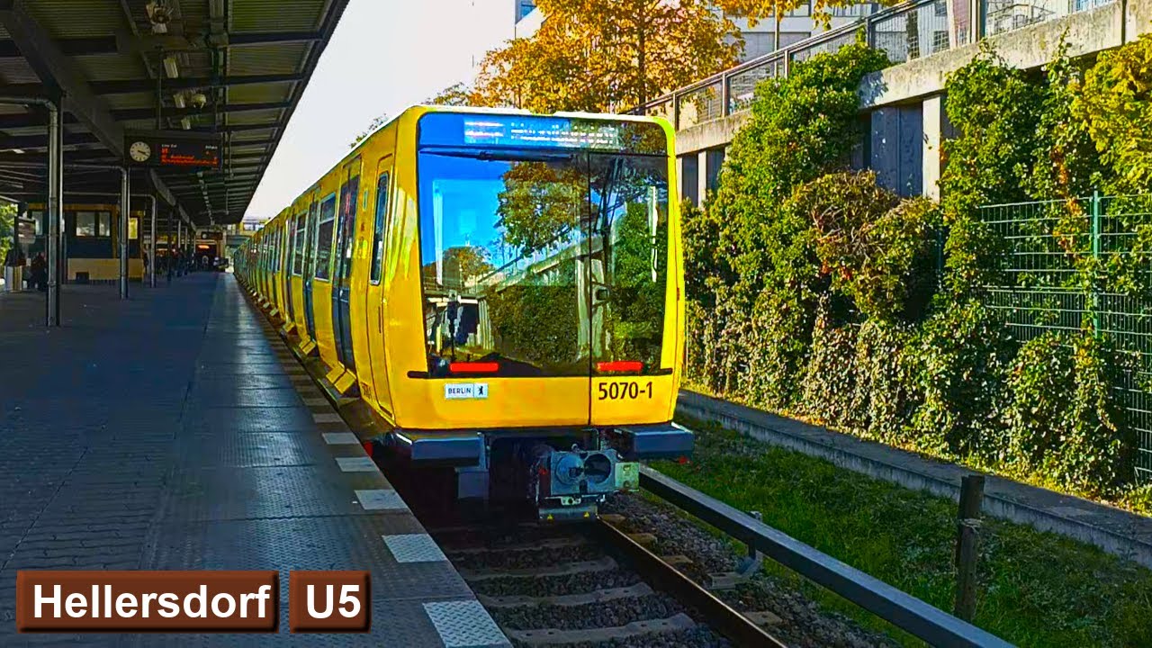 Hellersdorf U5 : Берлинский метрополитен ( BVG IK - F76 - H )