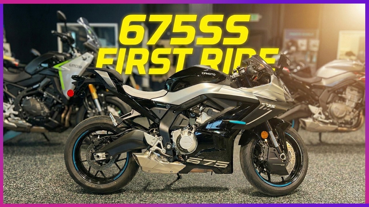 CFMOTO 675SS First Ride From Dealership - First Impressions of the Motorcycle #sportbike