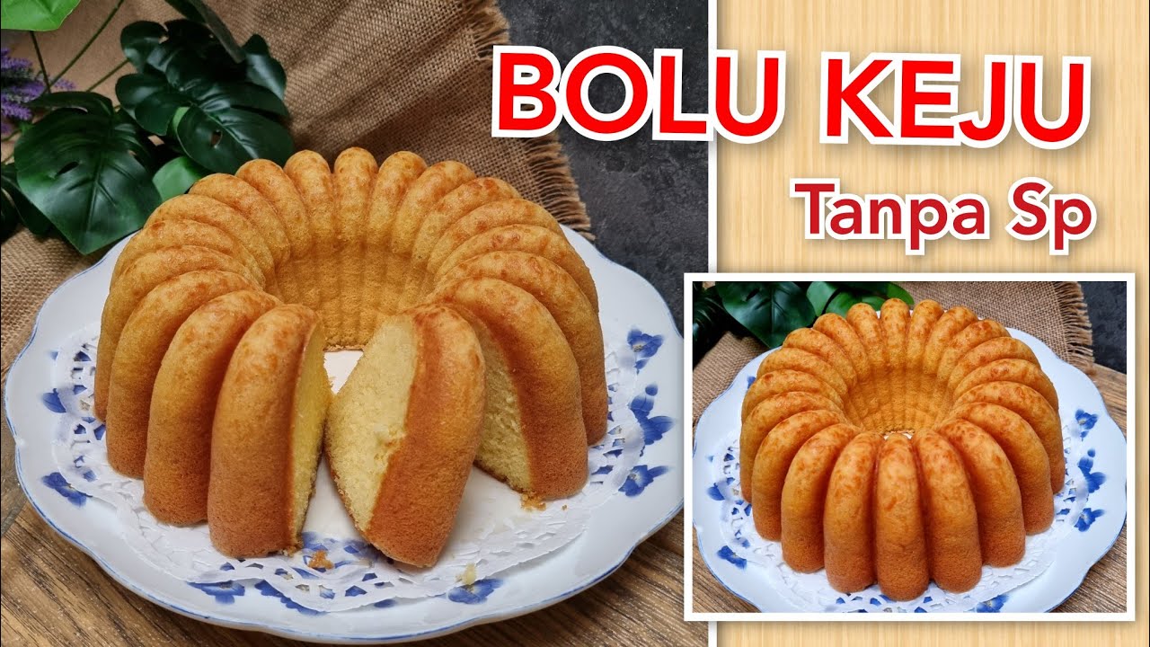 Bolu Keju Chedar sederhana tanpa Sp