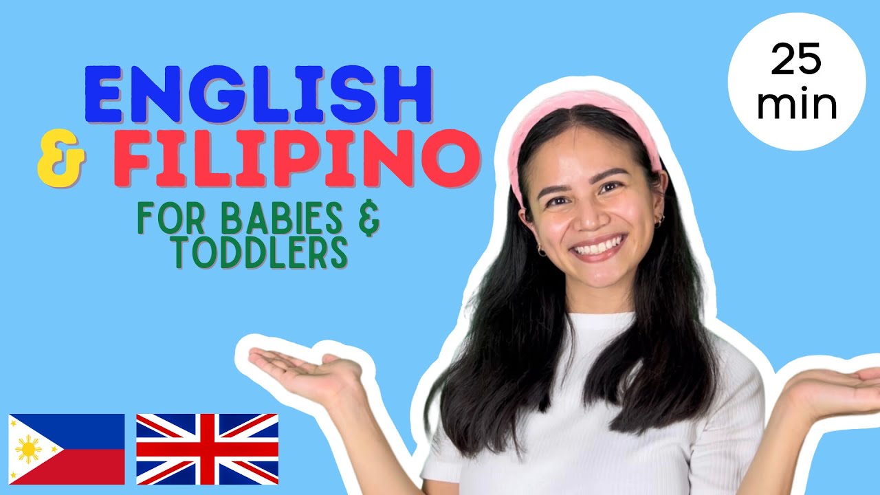 Learn English & Filipino with Teacher Julia - Songs for Toddlers - Bahay Kubo + More Nursery Rhymes