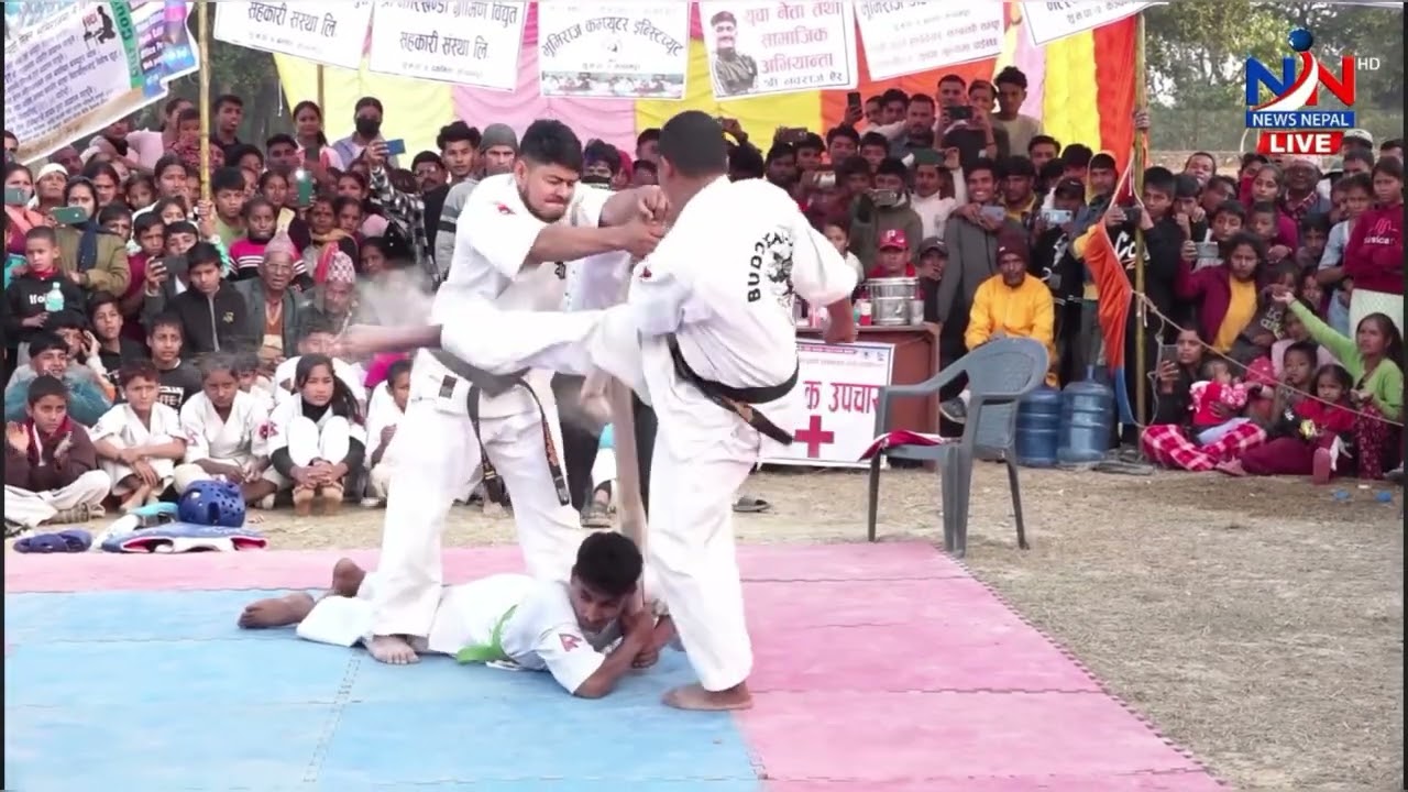 Demonstration👊First Sudurpaschim Province-level  Budokaido Full Contact Karate Championship 2080