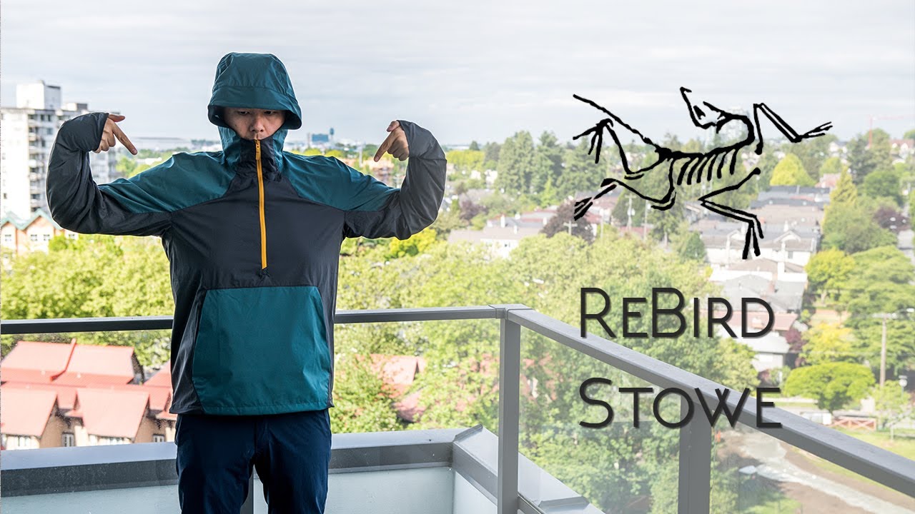 Анорак Squamish! Обзор Arc'teryx ReBird Stowe Windshell