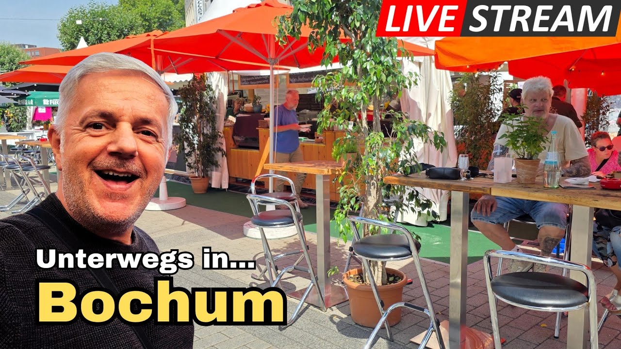 🔴 LIVE aus Bochum – Streetfood und mehr bei 