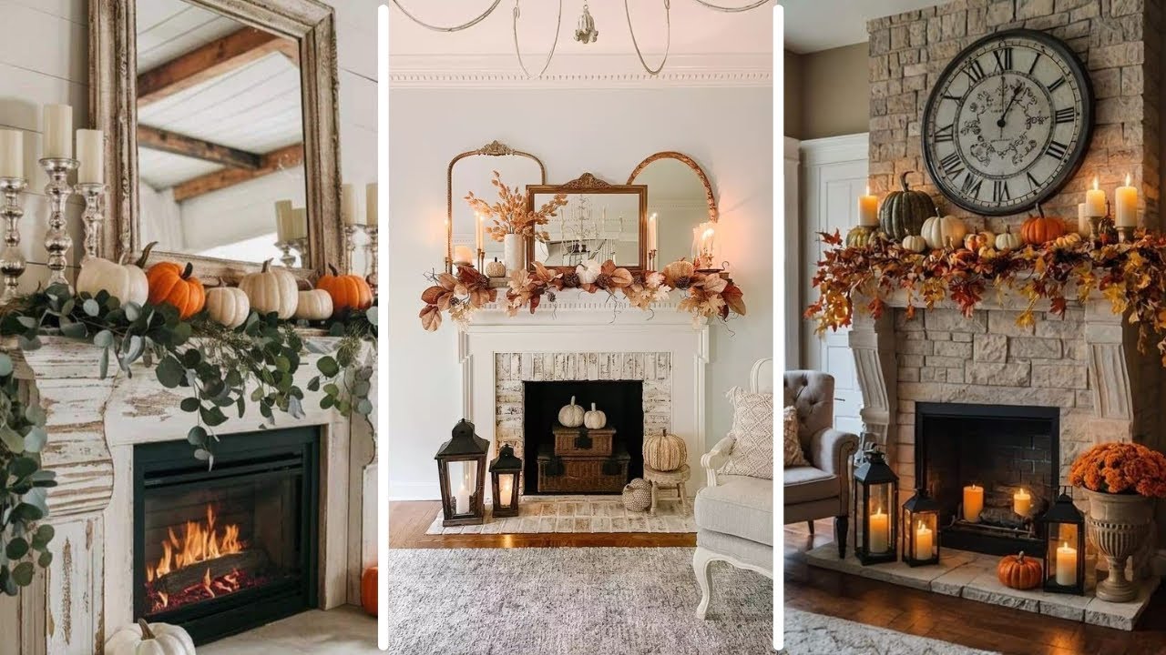 Fall Mantel Decorating Ideas for a Cozy Vibe