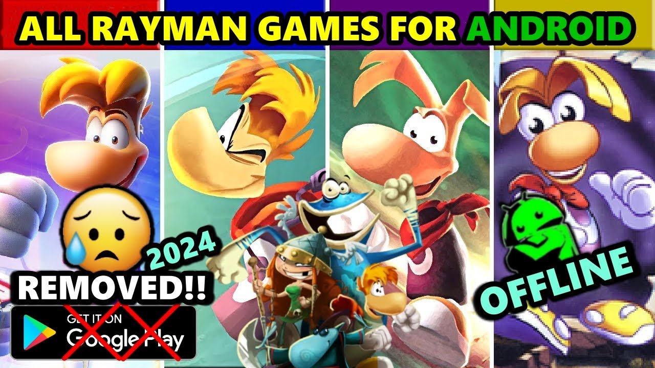 5 Best Rayman Games for Android REMOVED From PlayStore in 2024