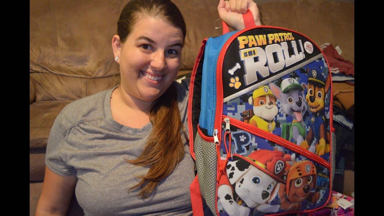 Preschool Back to School Shopping Haul