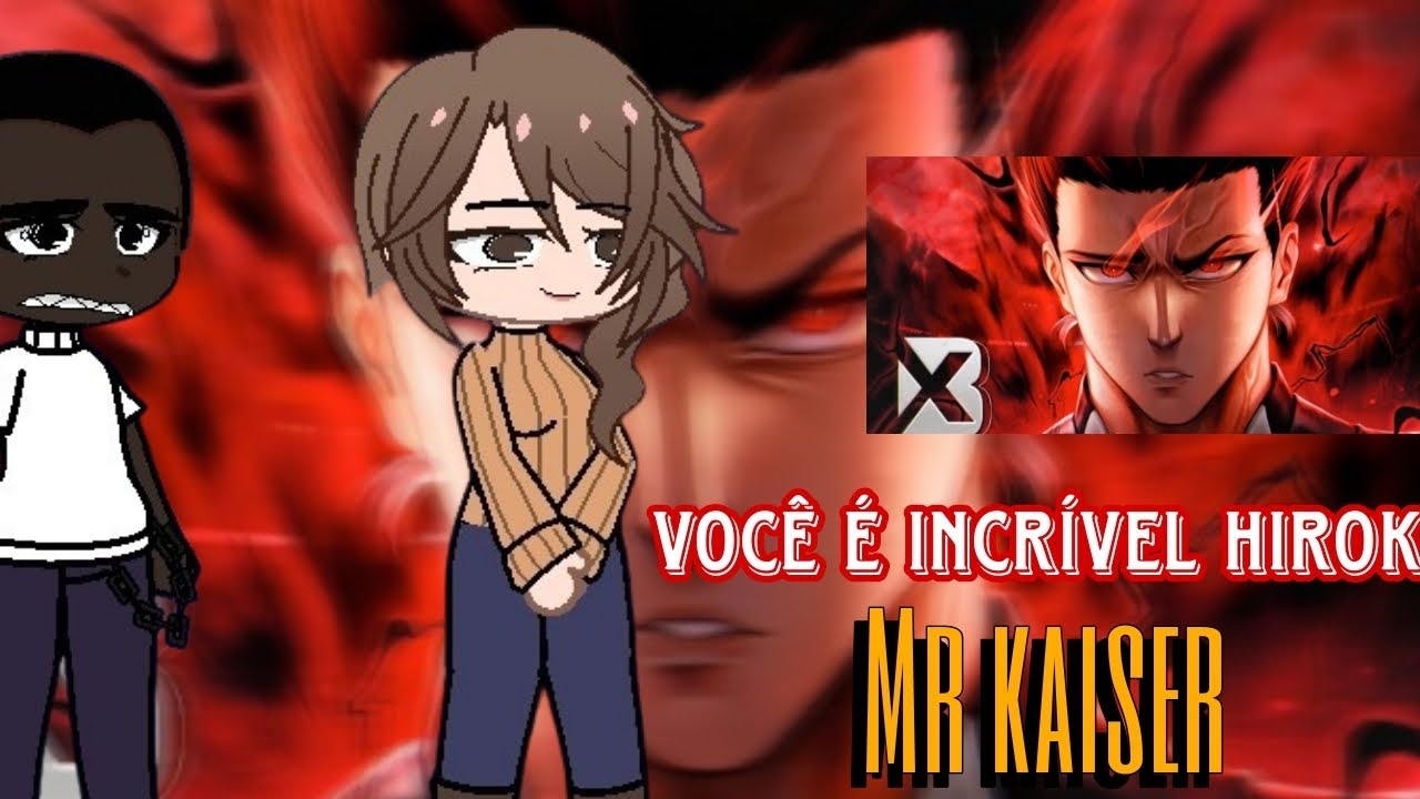 Kokujin no Tenkousei React Blxck - Vilão (Barou Shoei) Hiroki as barou Gacha life