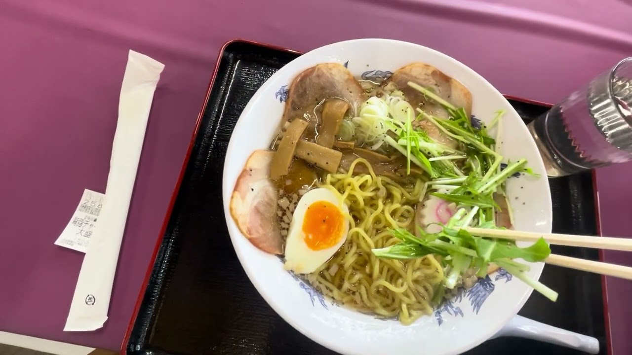 ラーメン🍜紀行 #5（ゲレ食特別編） ブランシュたかやまのもみの木 背脂たっぷりラーメン大盛り