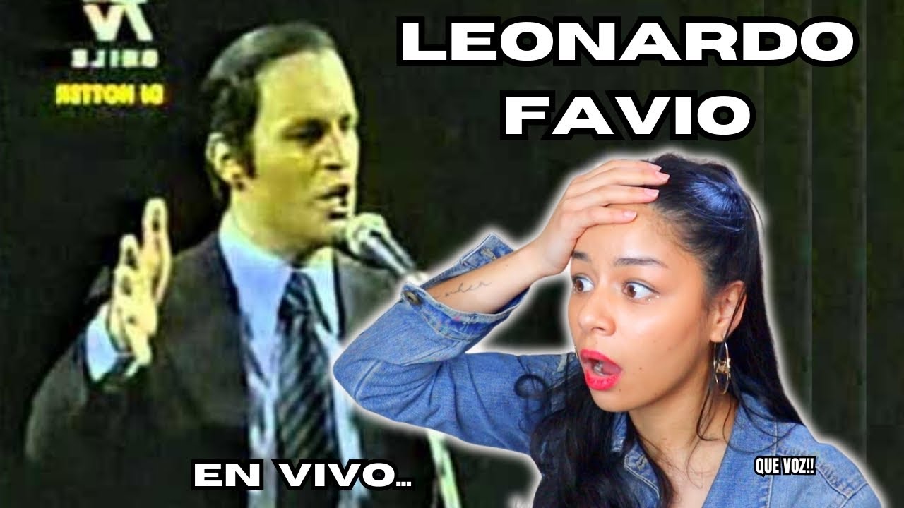 ESCUCHO por PRIMERA VEZ a LEONARDO FAVIO -  