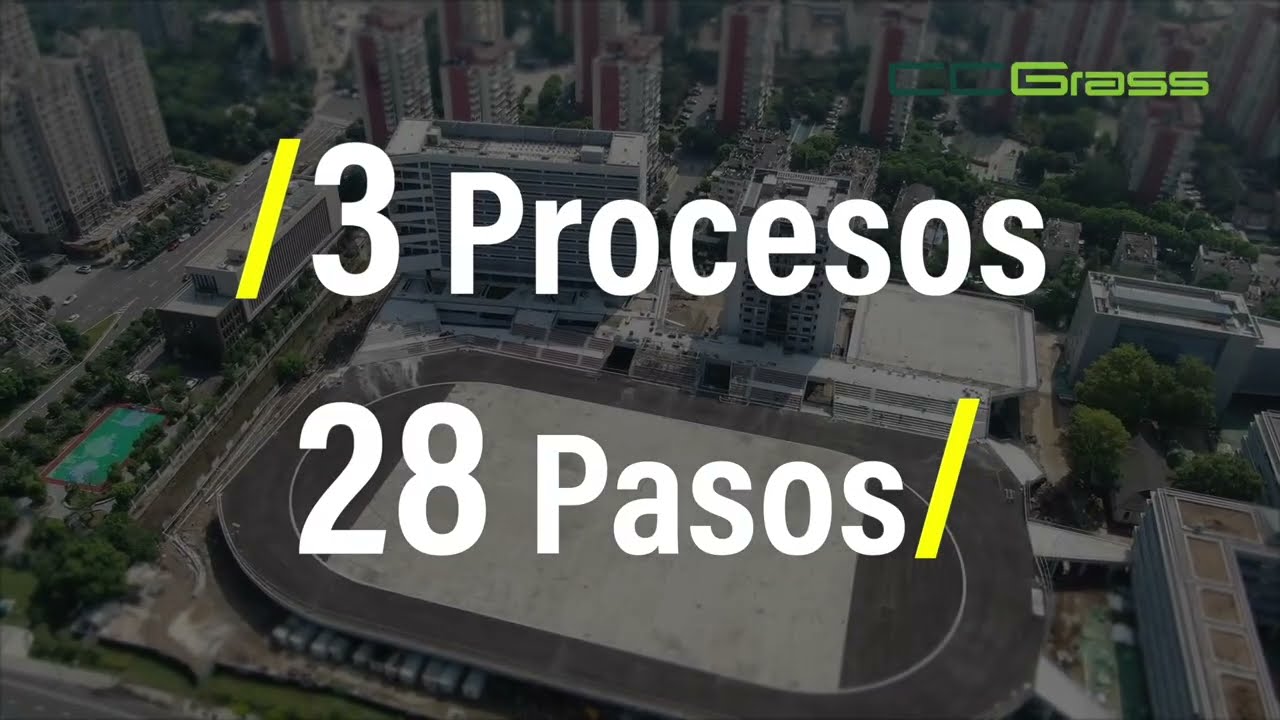 Proceso de Instalación de Pasto Sintético | Cancha de Fútbol Nueva Completada
