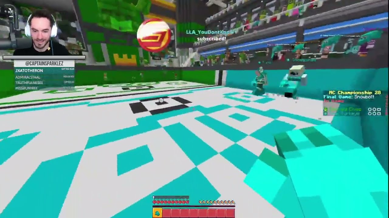 MINECRAFTCHAMPIONSHIP/MCC 28 | Teal Turkeys VS Emerald Elves| CaptainSparklez POV
