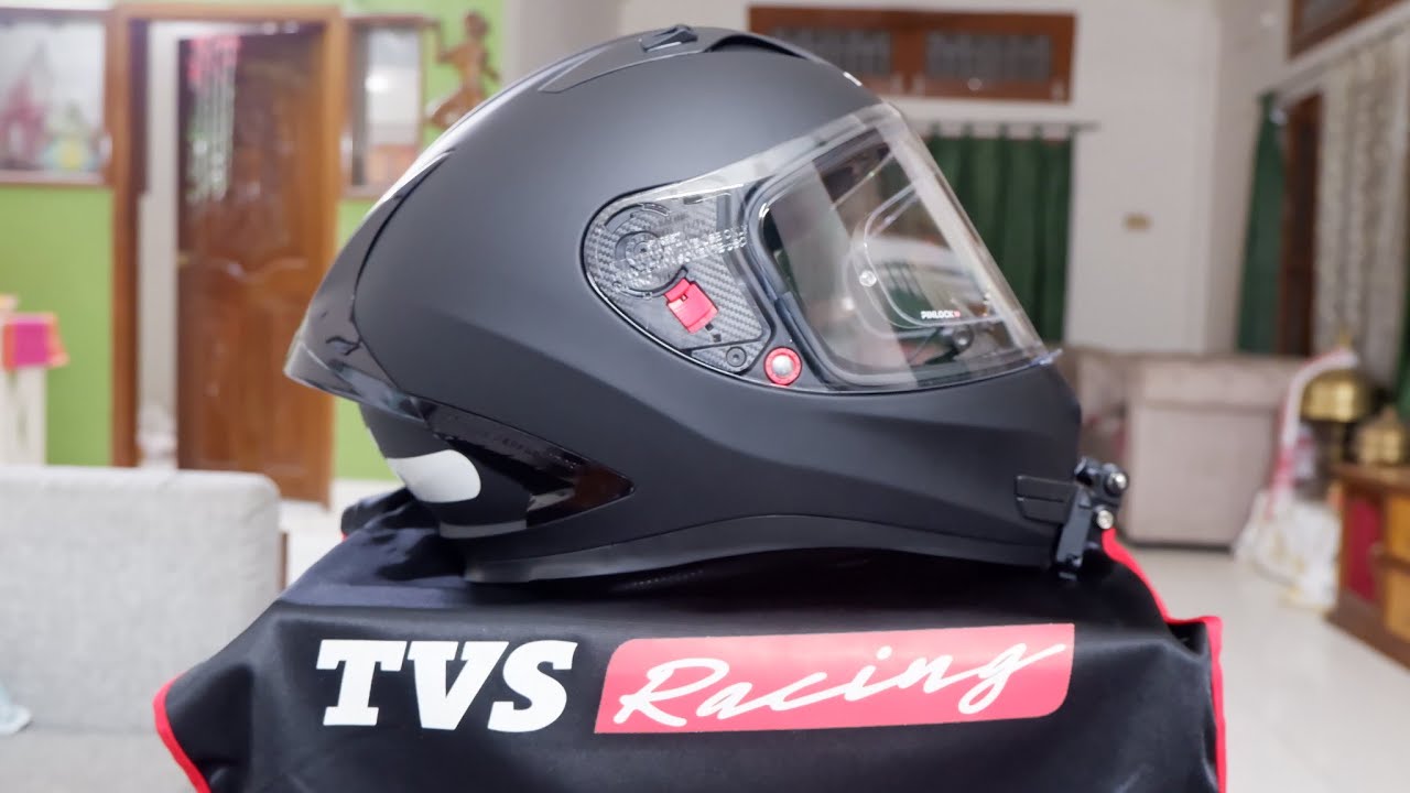 TVS Racing Helmet Test | Bluarmor Helmet Mount | TVS Ronin 2024 |
