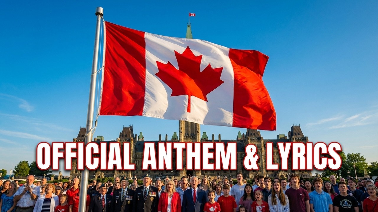 Canada National Anthem – O Canada | Official Lyrics & Music 🇨🇦