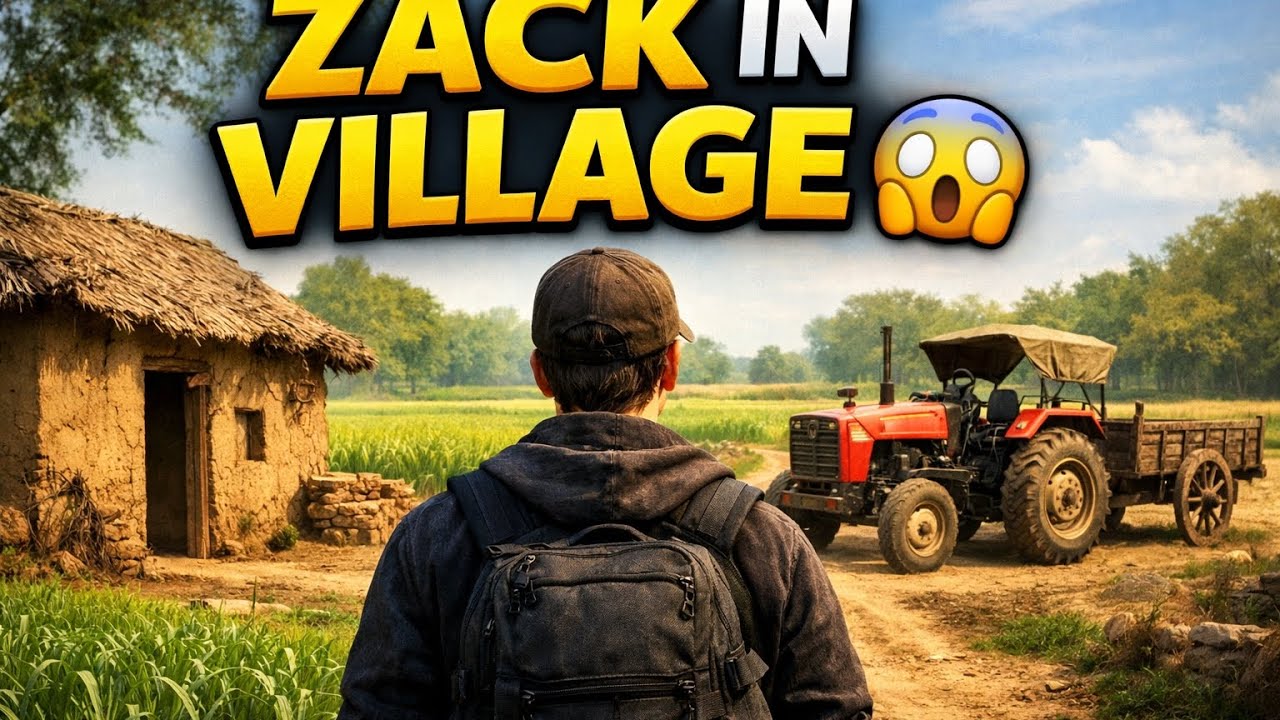 Zack expore the village Episode 6 Daksh brar 