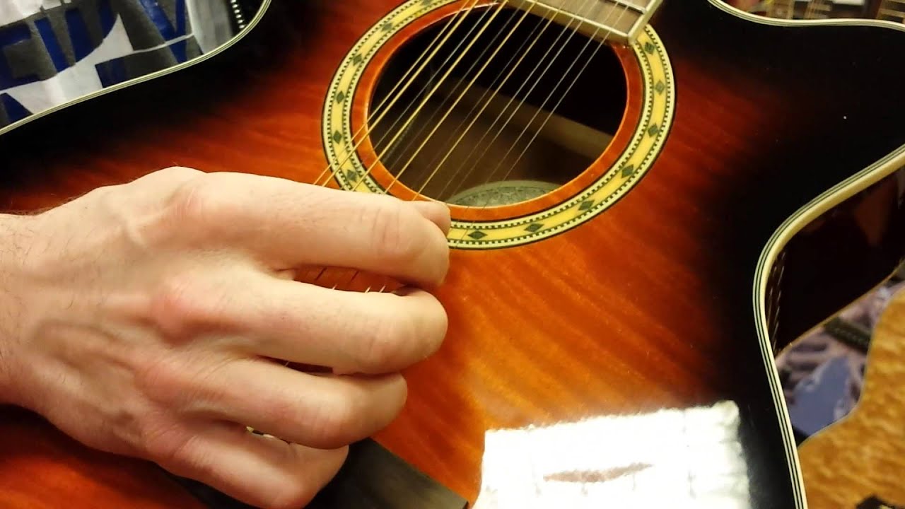 C&oacute;mo es una guitarra ac&uacute;stica de 12 cuerdas [TUT]