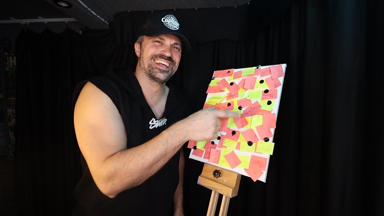 ASMR criando Arte com sons de boca 🎨 Asmr Português!