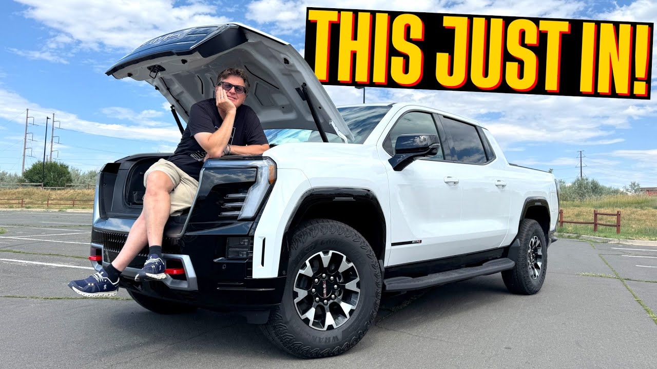 The 2026 GMC Sierra EV AT4 Is a $93K Budget Alternative to the Hummer EV! | This Just In