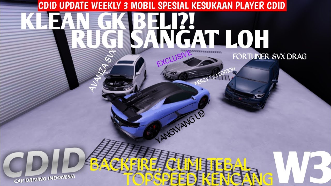 BERBURU WEEKLY KE-3, WEEKLY KALI INI LUMAYAN MAHAL GUYSS - CAR DRIVING INDONESIA -  UPDATE V2.4