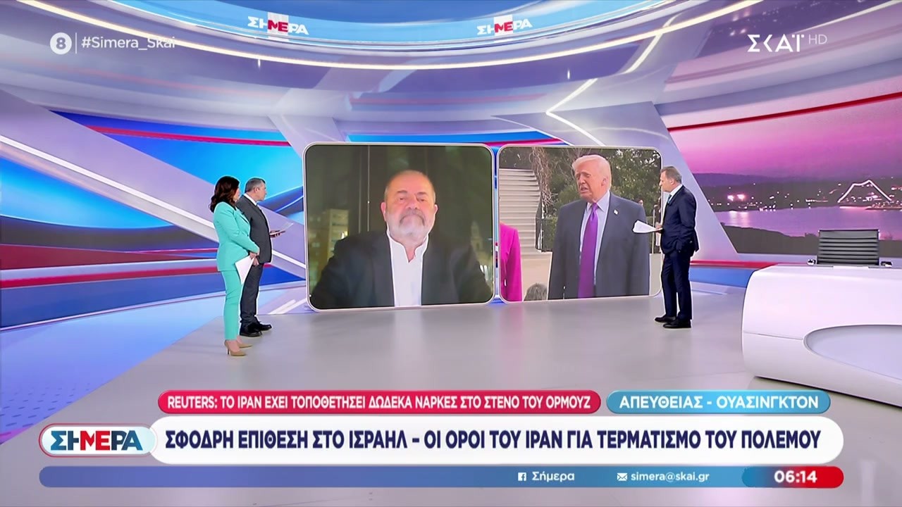 Ο Μ. Ιγνατίου με όλες τις πληροφορίες από την πλευρά των ΗΠΑ για την εξέλιξη του πολέμου με το Ιράν