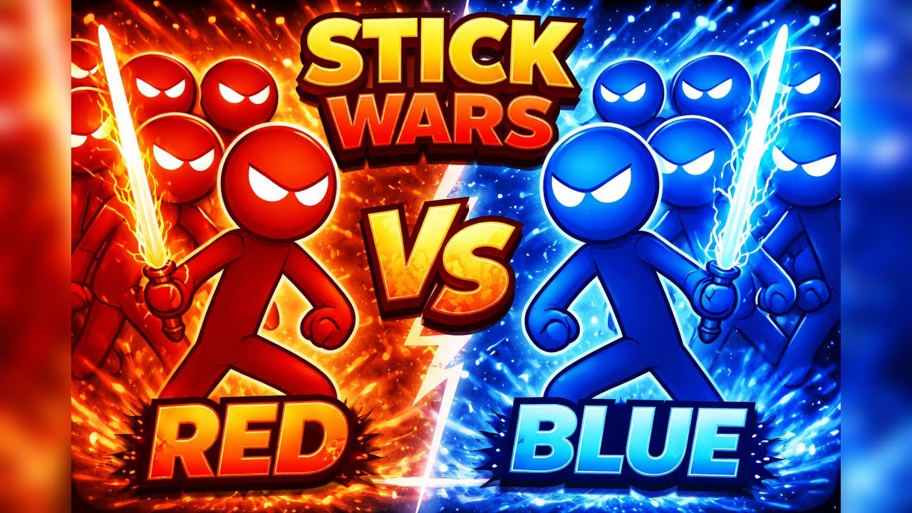 Red Army vs Blue Army - Stick Wars Battle