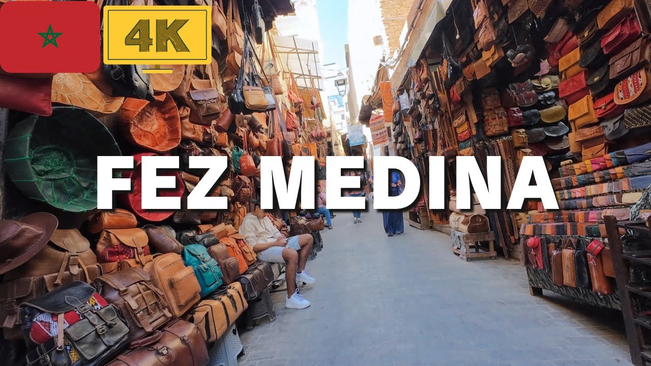 【4K】Lost in Fez Medina 🇲🇦 Walking Tour | Friendly Locals, Scammers & Cute Cats 🐈💖