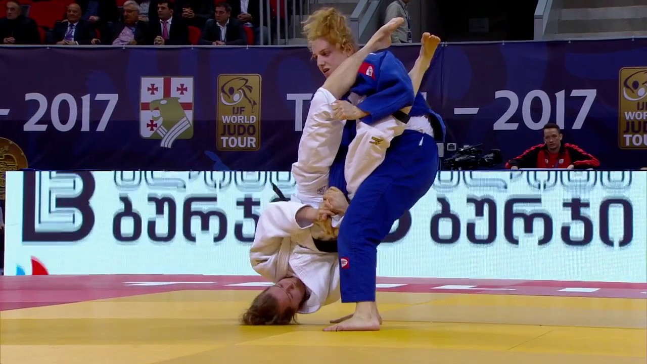 Judo Women gp geo2017 w-57 NED vs GEO Osaekomi