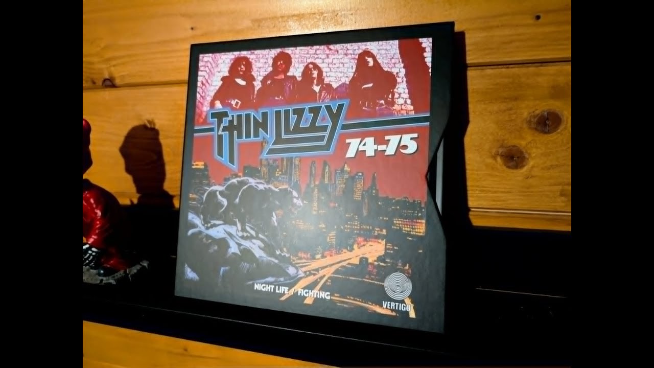 Thin Lizzy - 74-75 - Night Life / Fighting Box Set - Unboxing