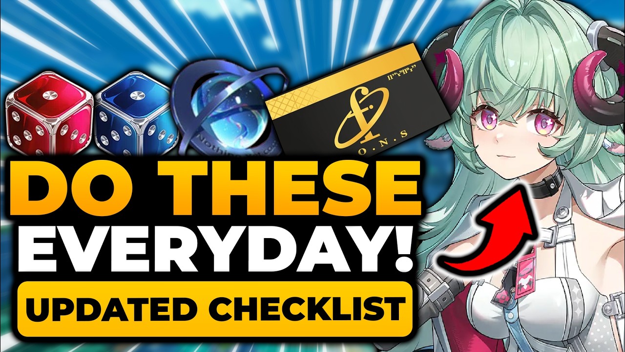 ALL NTE Daily, Weekly, Monthly (UPDATED CHECKLIST) | ONLY 2 MIN, Everything You Need | FAST & EASY