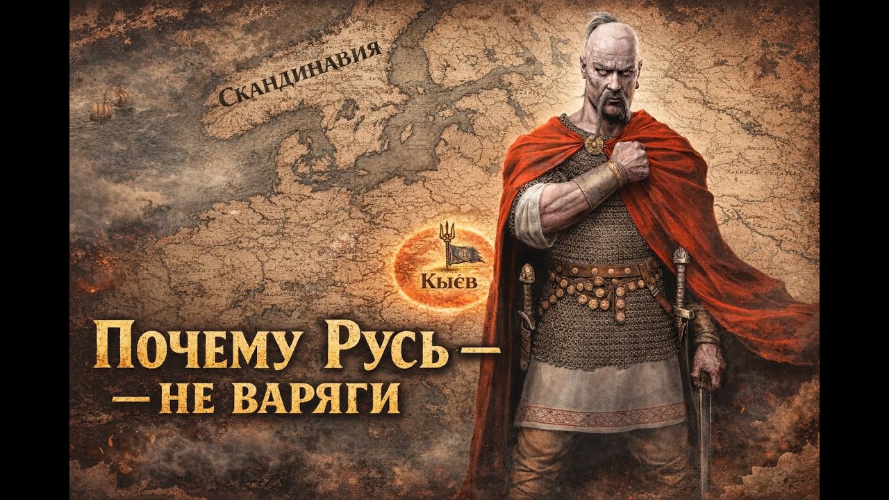 Почему Русь — не варяги? Древнейшая ЛОЖЬ российской истории. Лекция историка Александра Палия