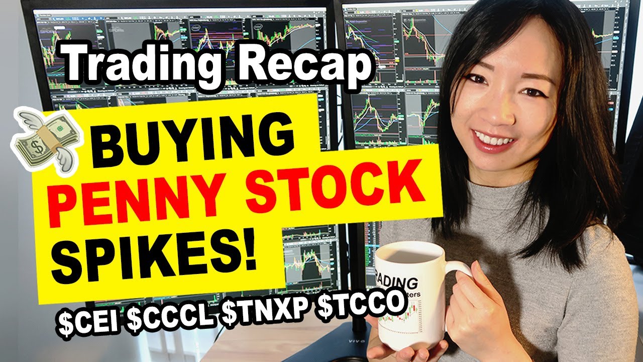 How to Buy Penny Stocks Spikes at Open & Premarket $TNXP $CEI $CCCL $CIFS Trading Recap