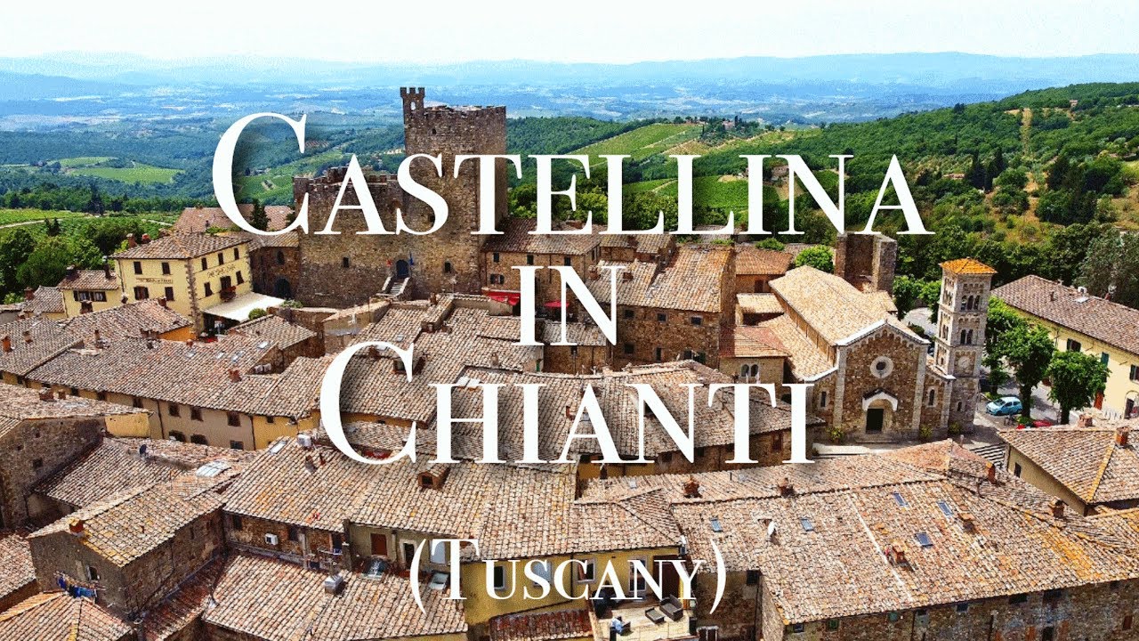 Italy | Castellina in Chianti (Tuscany) | Drone Footage