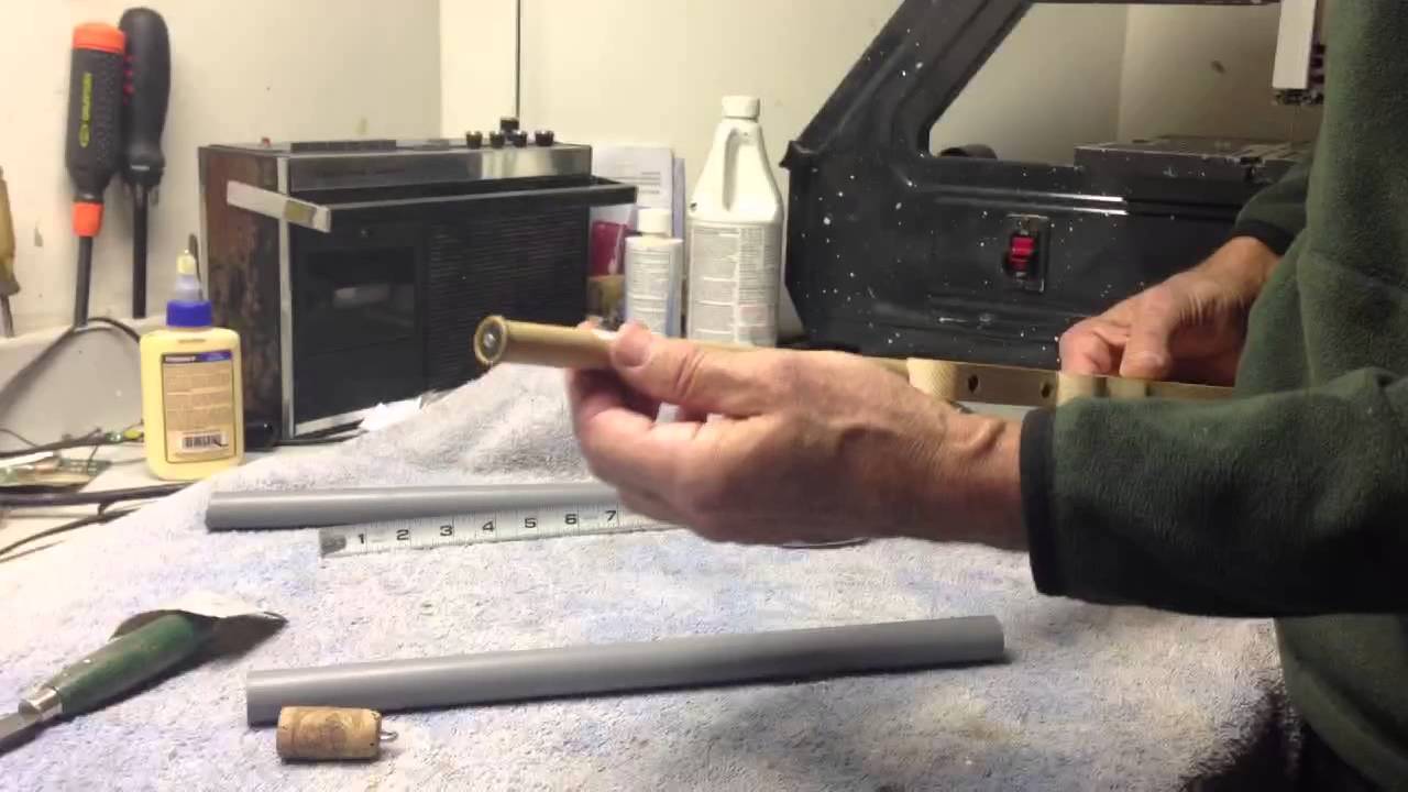 How to build a pop gun / cork gun