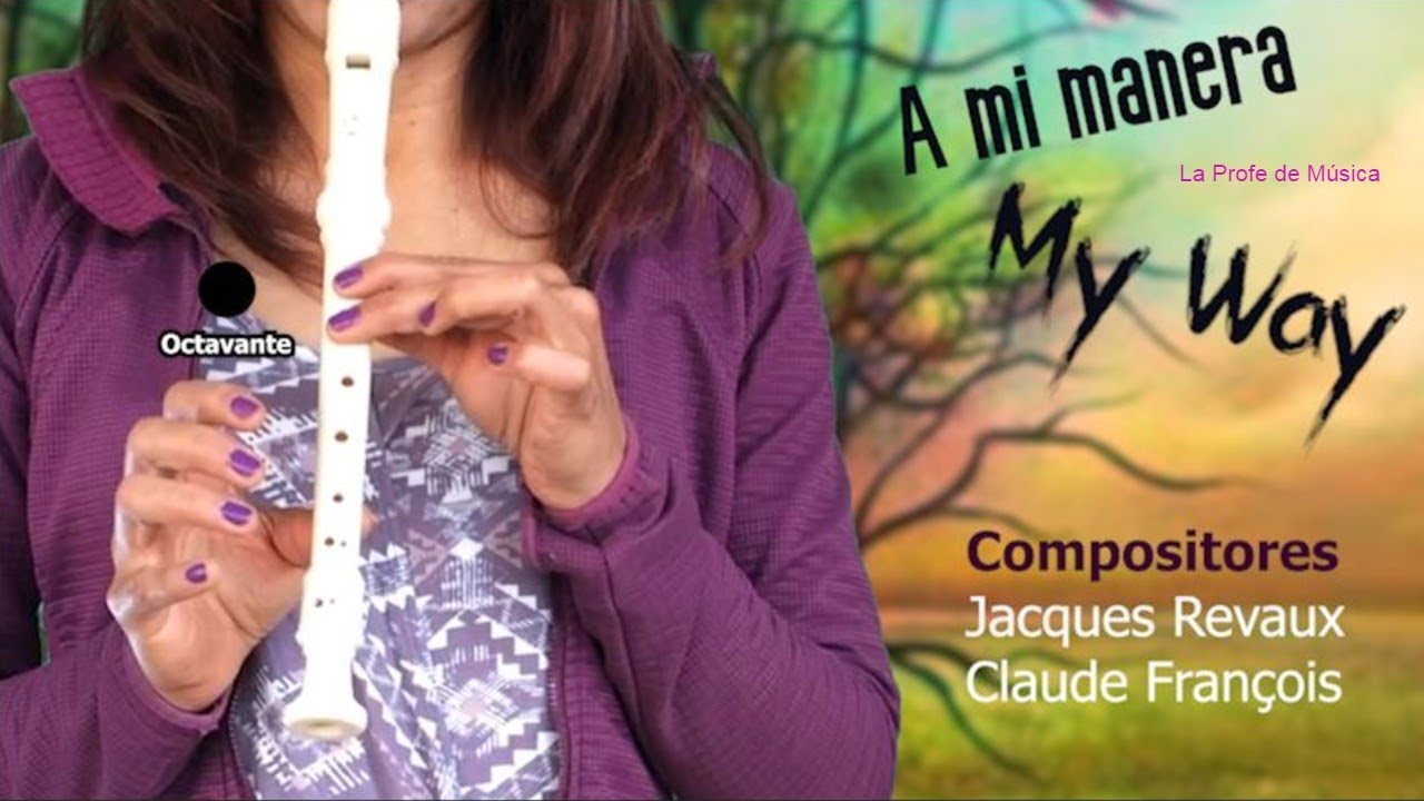 A mi manera - tutorial flauta