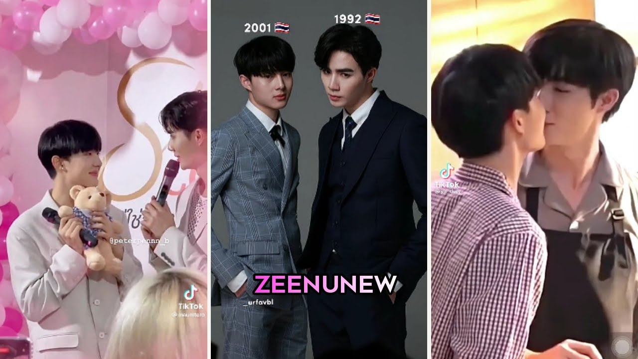 [TikTok] #couple Zeenunew #moments siêu ngọt,#kiss,giữ của