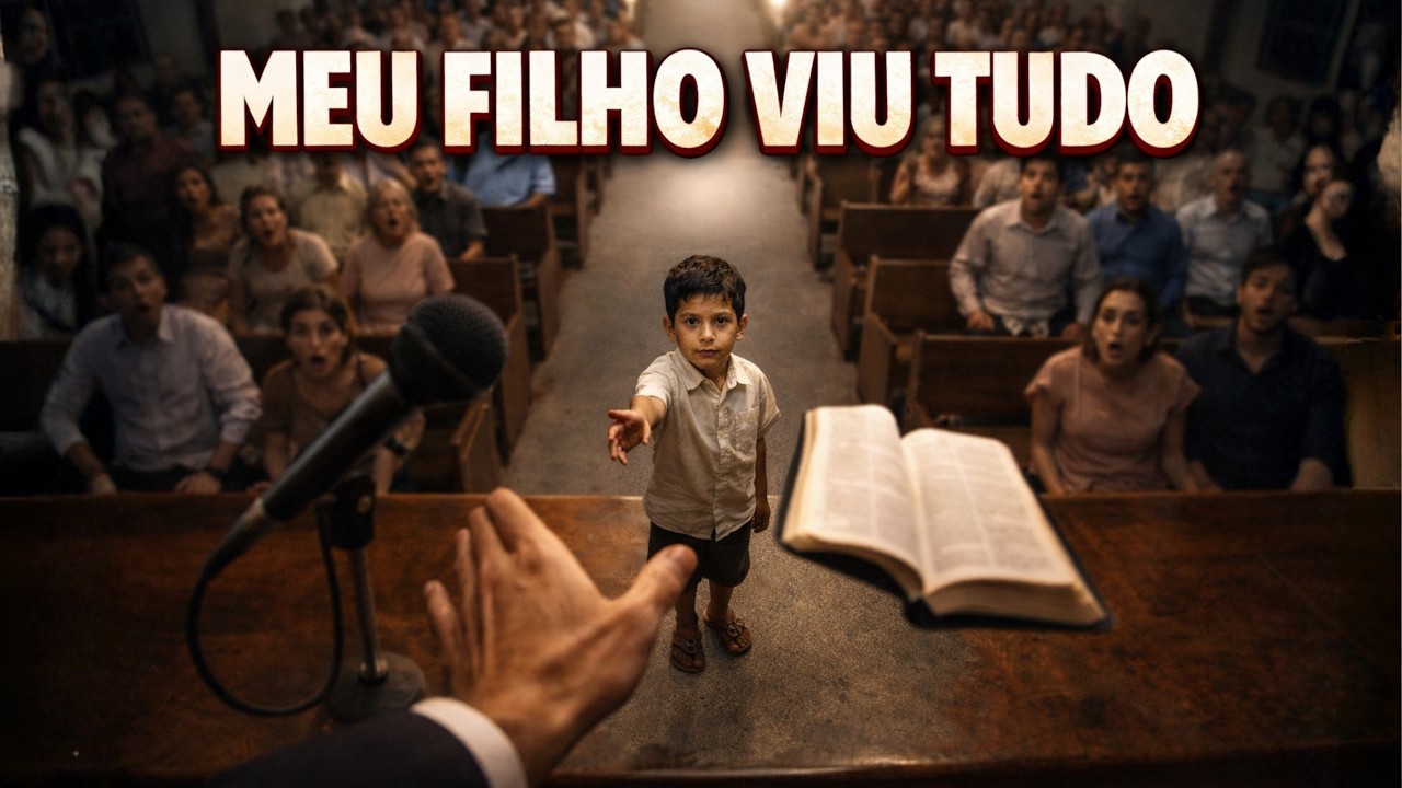 PASTOR BATIA NA ESPOSA EM CASA E PREGAVA AMOR NO CULTO &mdash; FOI DESMASCARADO POR UM MENINO DE SETE ANOS
