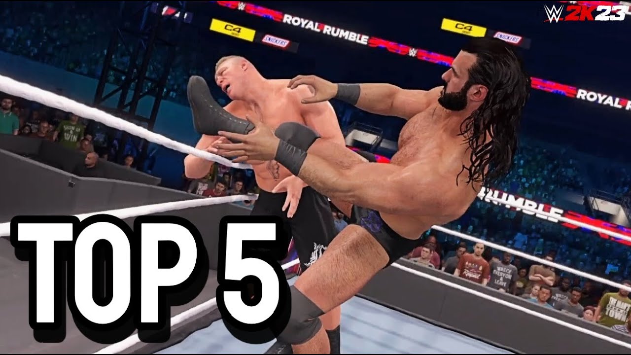 WWE 2K: TOP 5 BEST Drew McIntyre Matches! Highlights