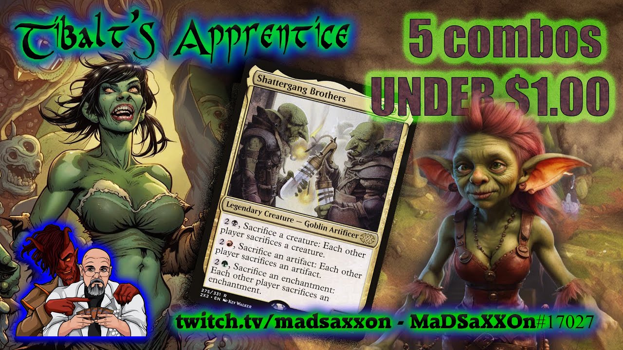 Shattergang Brothers OR any Jund Deck / Tibalt's Apprentice / 5 Combos UNDER $1.00