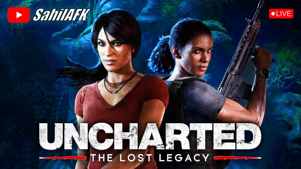 🔴 Uncharted The Lost LegacyFull Gameplay Walkthrough Hindi | SahilAFK #uncharted4 #actionadventure