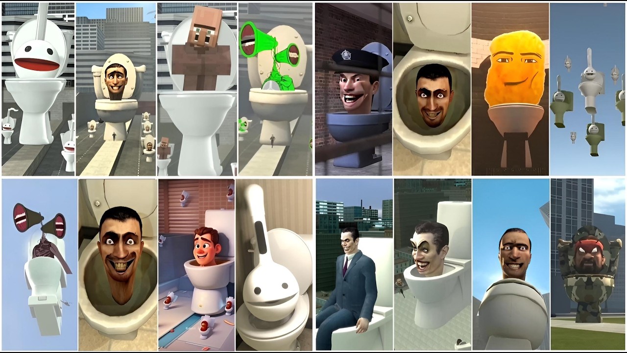 SKIBIDI TOILET MEGA BATTLE