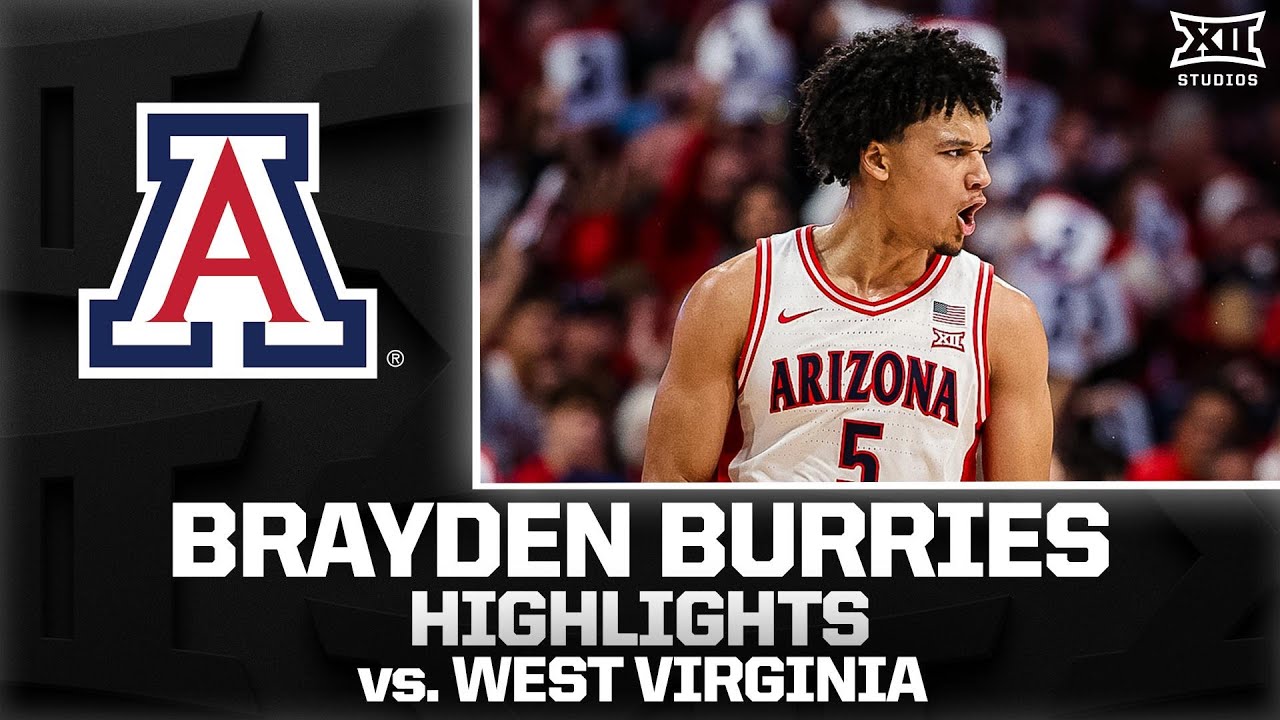 Brayden Burries's 22 POINTS | 7 AST | 4 TRB vs. West Virginia🔥🔥