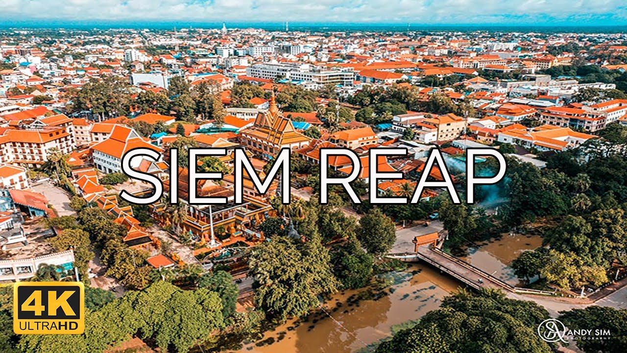 Siem Reap, Cambodia | 4K Drone Footage