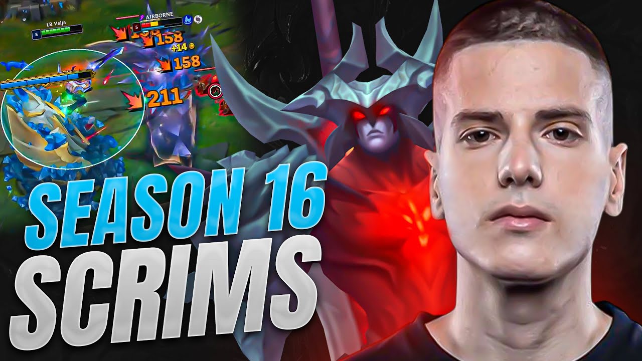 I AM DOMINATING LEC SCRIMS WITH THIS CHAMPION