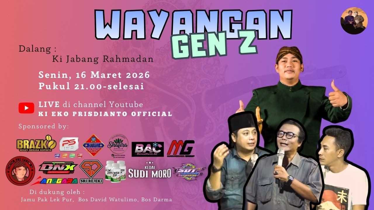 🔴 WAYANG KULIT GEN Z - Episode 7 | KI EKO KONDHO PRISDIANTO, KI JABANG RAHMADAN, DUO JO