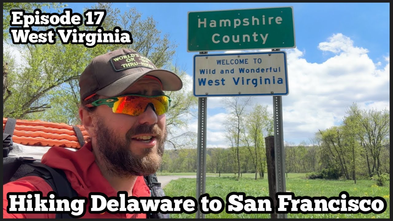 Done With The C&O Towpath & A New State | Maryland to West Virginia | American Discovery Trail Ep 17